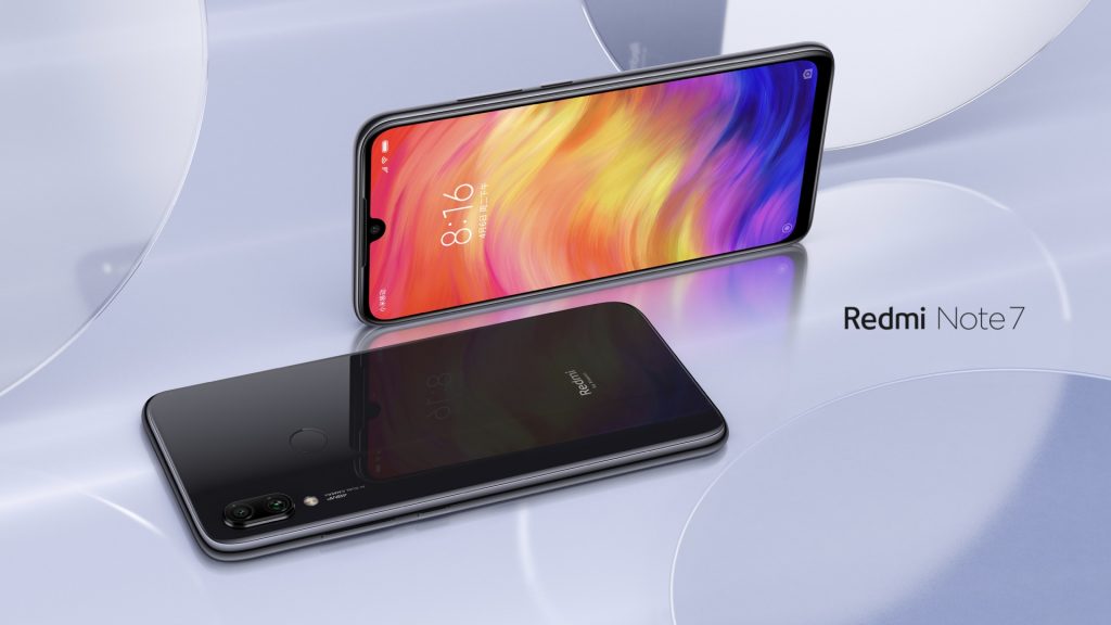 Redmi Note 7 Front & Back