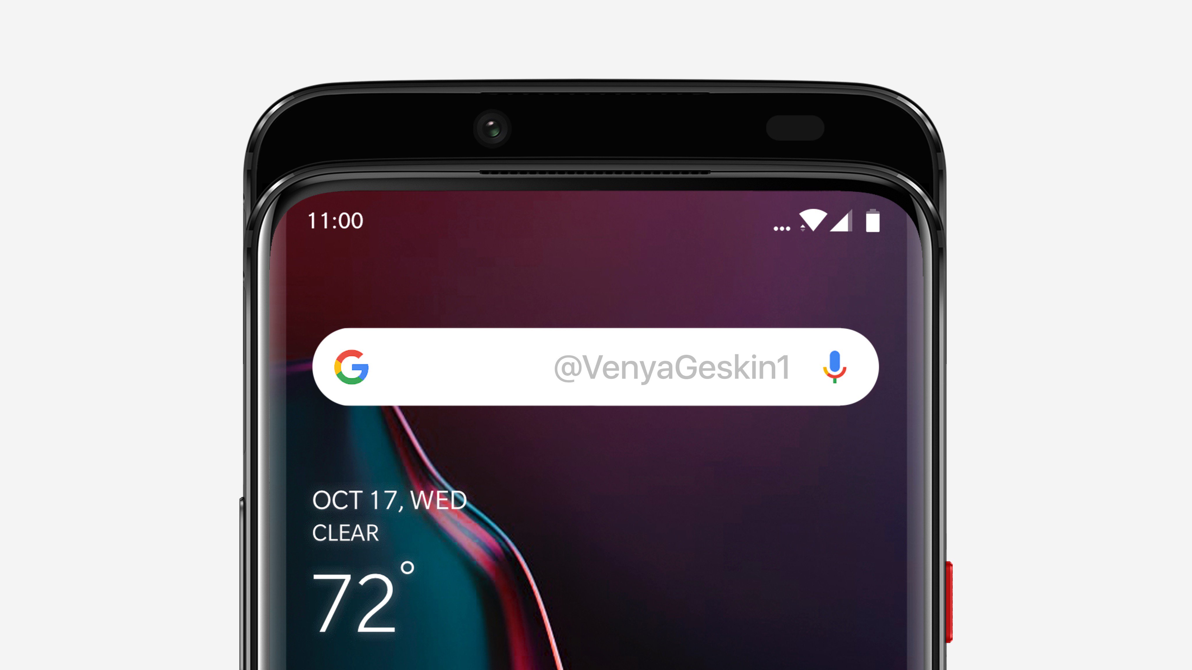 Image Showing Render based on OnePlus 7 Leaked Image