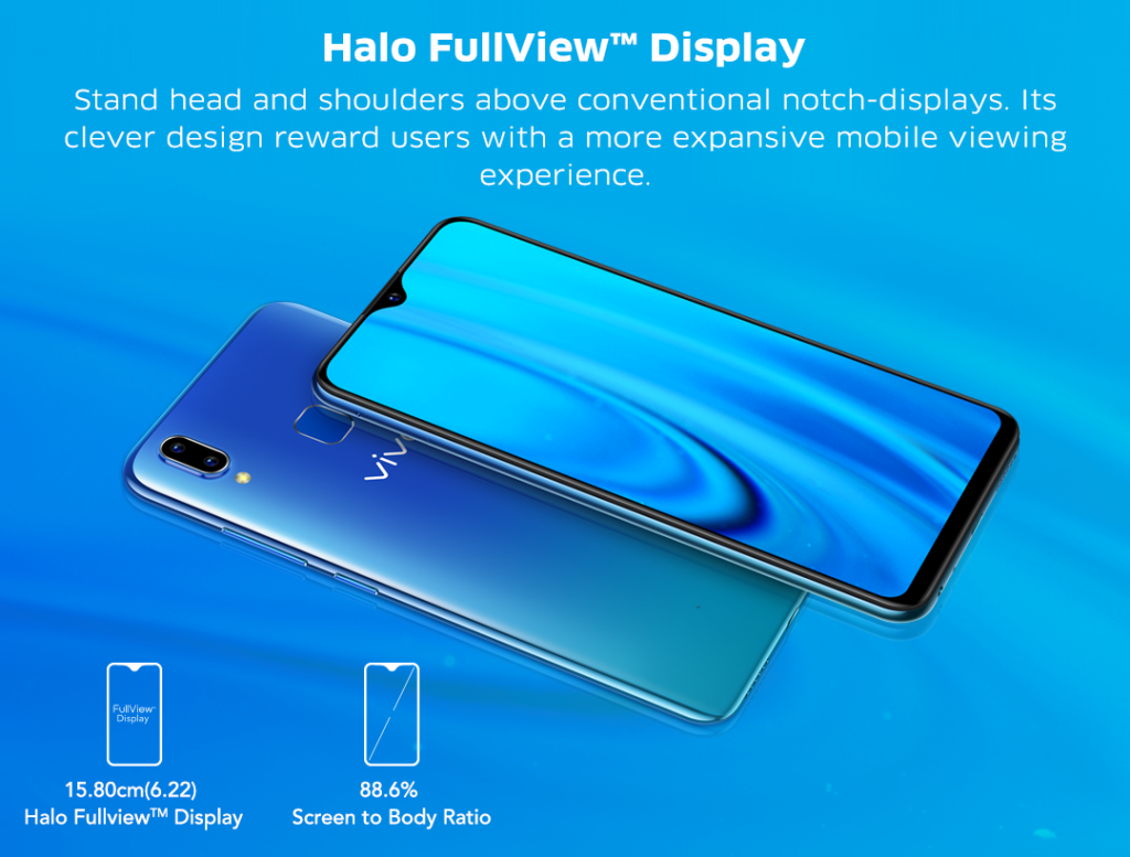 Vivo Y91 Halo View Display