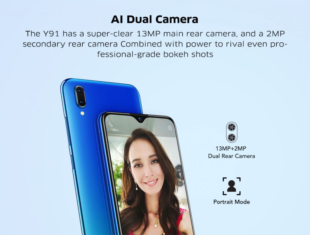 Vivo Y91 Dual AI Camera