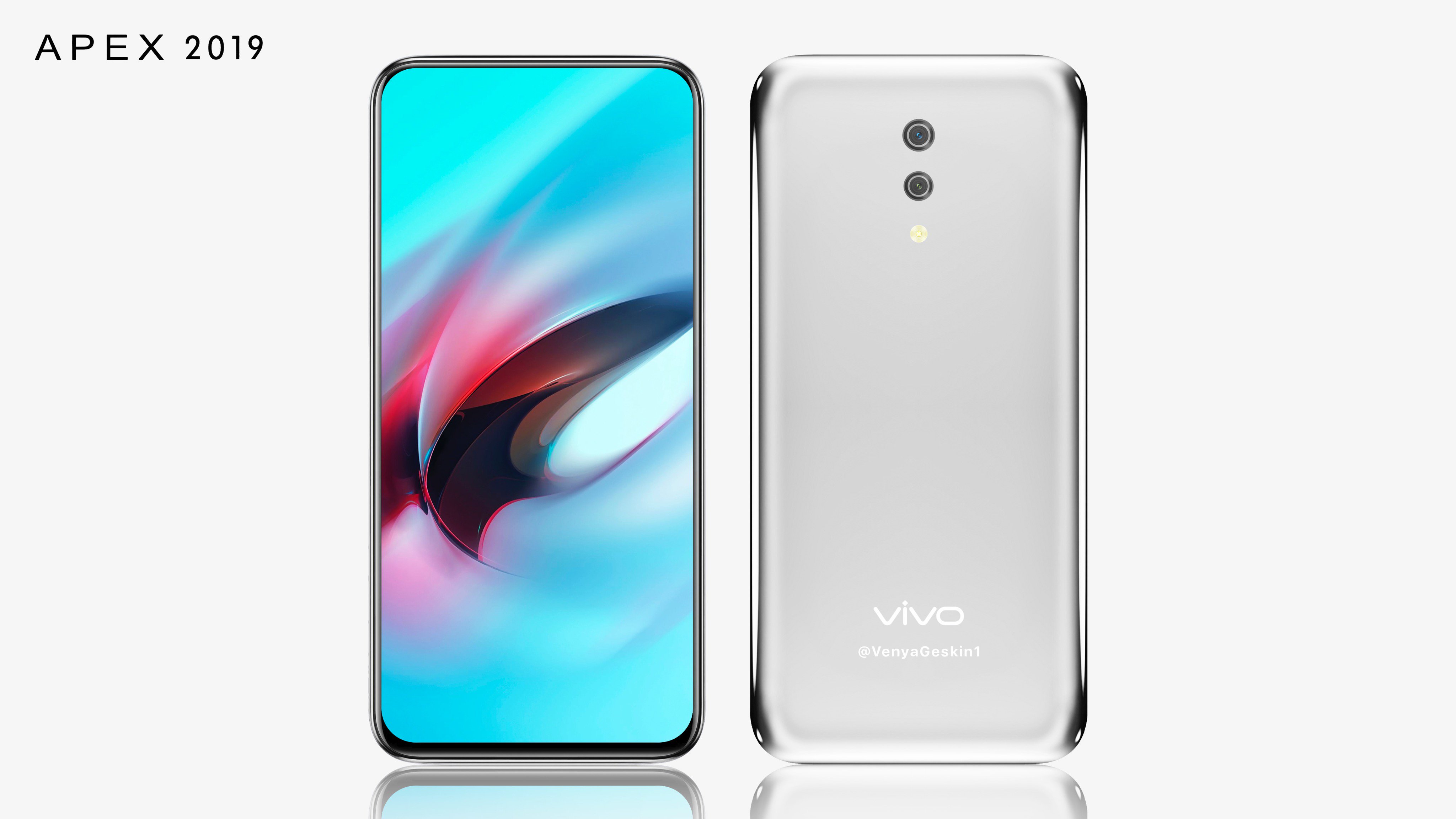 Vivo Apex 2019 Render by VenyaGeskin1/Twitter