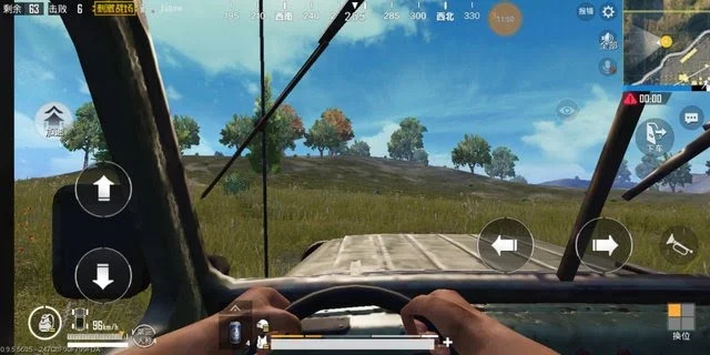 Image Showing the PUBG FPP Driving feature