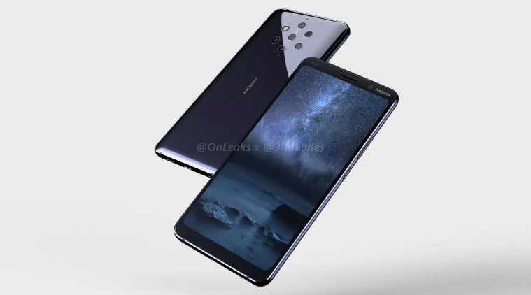 Nokia 9 render credits: @onleaks/@91mobiles