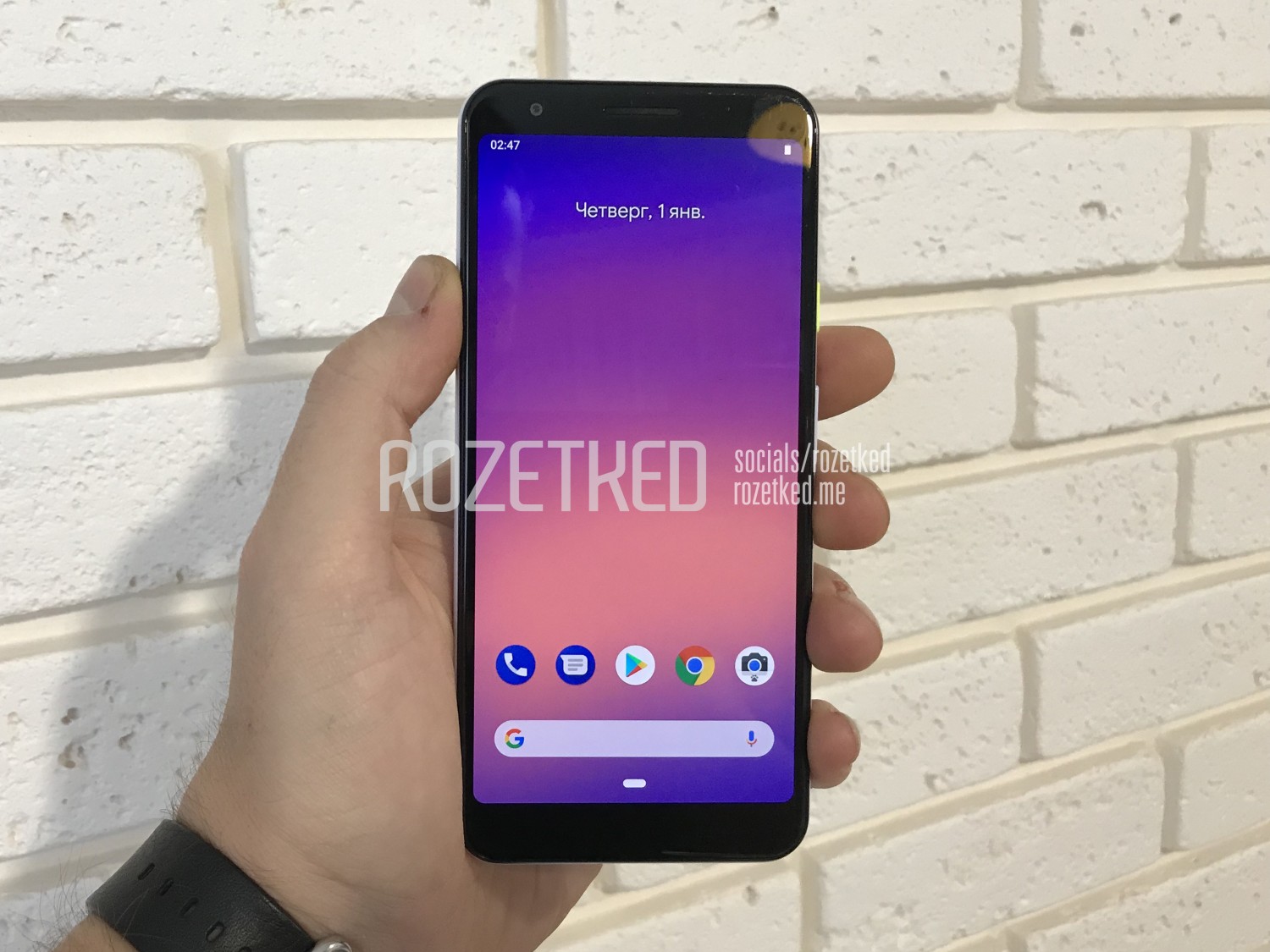 Pixel 3 Lite Front View