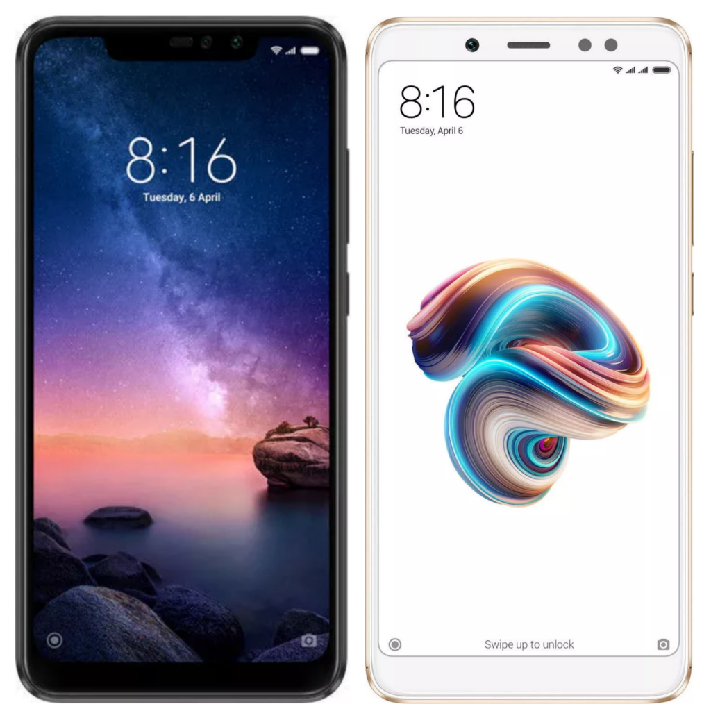 Image showing Redmi Note 6 Pro & Redmi Note 5 Pro Comparison