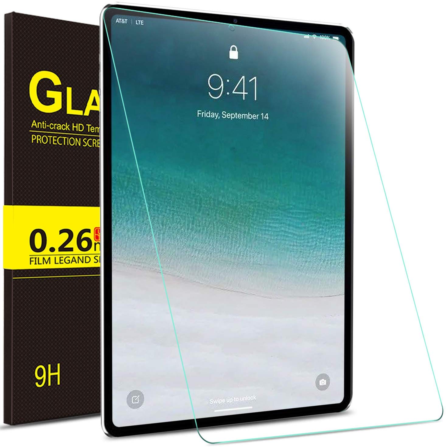 Best Accessories for Apple iPad Pro 2018 9. IVSO Tempered Glass 